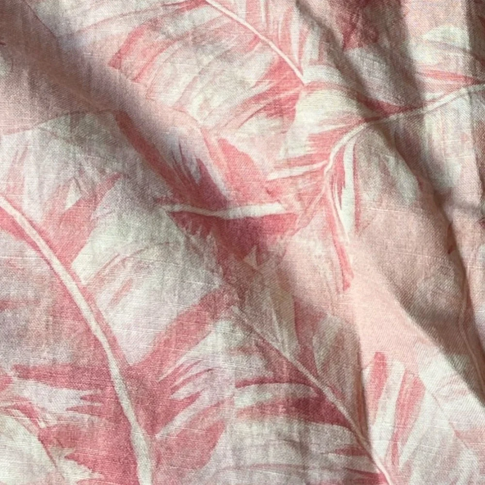 Show Me Your MuMu Pink Floral Wrap Mini Skirt Size Medium EUC - Picture 8 of 8